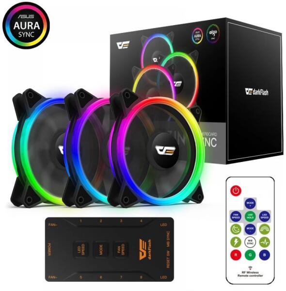 DR12 Pro ARGB 120mm 3-pack