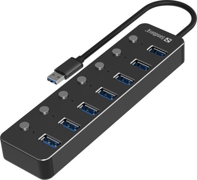 Sandberg USB 3.0 Hub 7 Ports - pcx kártyaolvasó vásárlás, olcsó Sandberg  USB 3.0 Hub 7 Ports - pcx kártya olvasó árak, akciók