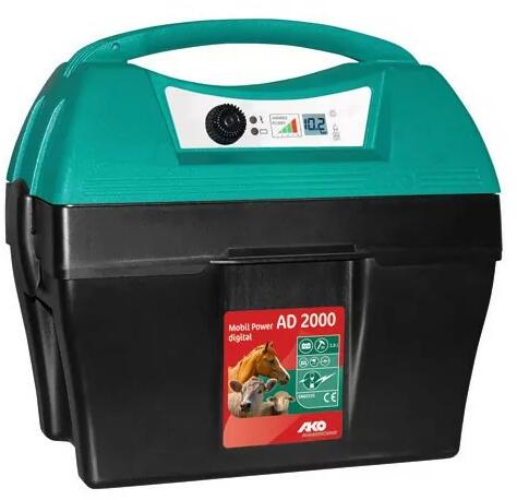 AKO Mobil Power AD 2000 Digitális Villanypásztor készülék 12 V - 3 J
