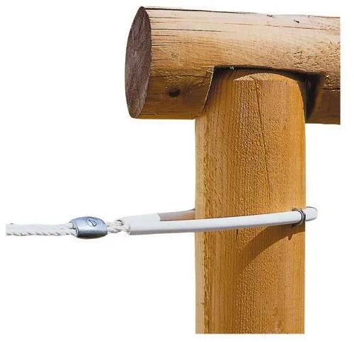 Sarokszigetelő műanyag cső, fehér, 8 mm - 60 cm