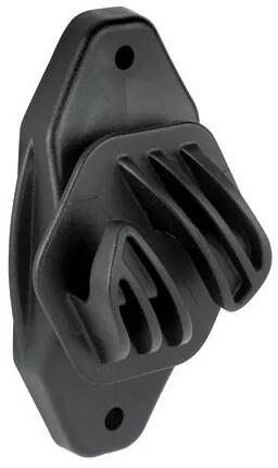 Csavarozható kordon szigetelő, vezetékhez, és max. 10 mm-es szalaghoz