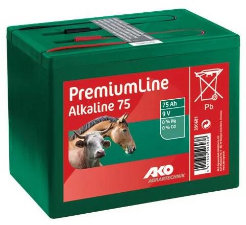 9 Volt-os alkáli szárazelem