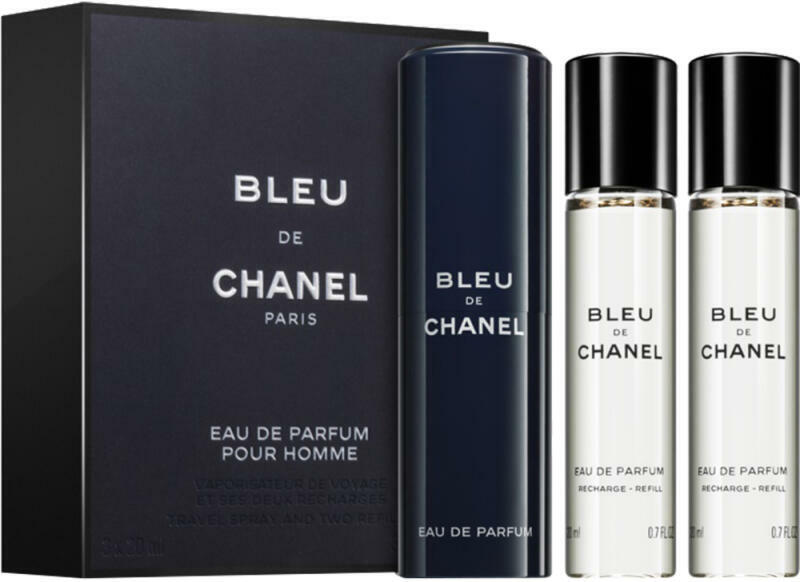 CHANEL Bleu de Chanel Twist & Spray (Refills) EDP 3x20ml (3145891073003