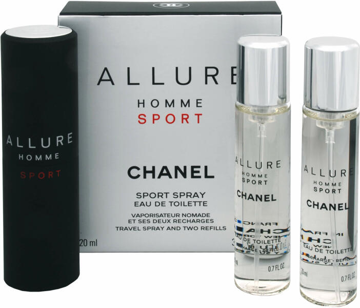 CHANEL Allure Homme Sport Twist & Spray (Refills) EDT 3x20 ml