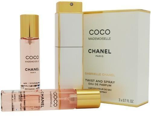 CHANEL Coco Mademoiselle Twist & Spray (Refills) EDP 3x20ml Парфюми Цени,  оферти и мнения, сравнение на цени и магазини