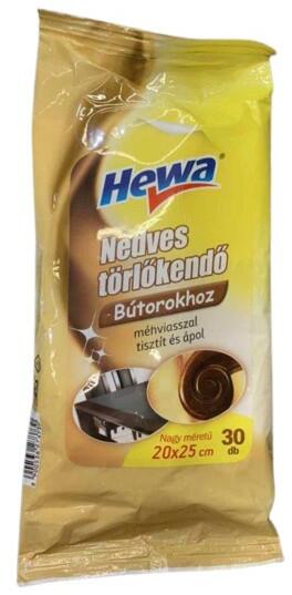 Hewa nedves törlőkendő bútorokhoz 30db