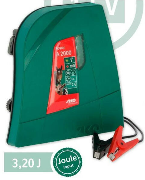 AKO Duo Power X 2500 Villanypásztor készülék 230 V / 12 V - 3, 2 J