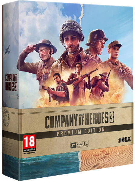 SEGA Company of Heroes 3 [Premium Edition] (PC) játékprogram árak, olcsó  SEGA Company of Heroes 3 [Premium Edition] (PC) boltok, PC és konzol game  vásárlás