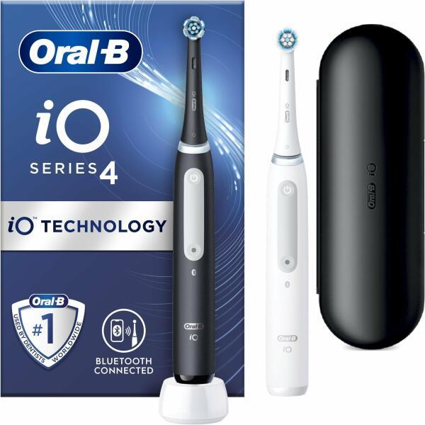 Oral-B iO Series 4s 本体 Oral-B iO Series 4 Duo black/white (Periuta de dinti electrica