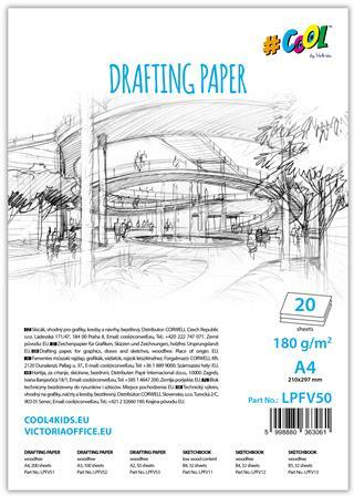 Cool műszaki rajzlap A4, 20 ív (LPFV50/713023018)