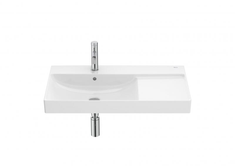 Ona 80x46 cm left shiny white (A327689000)