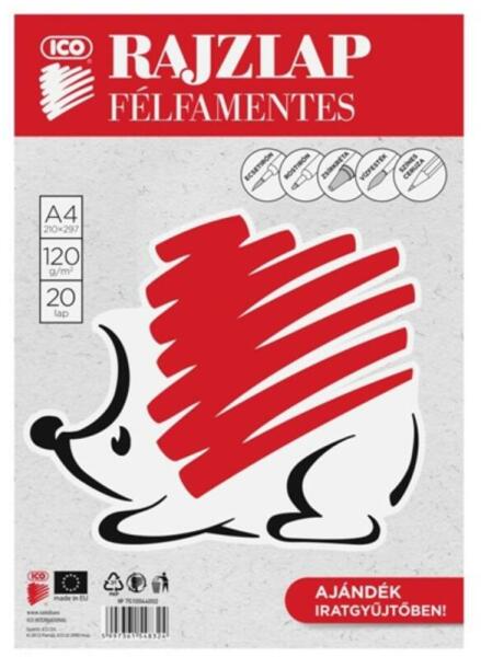 Süni félfamentes rajzlap A4 120 g (7510044002)