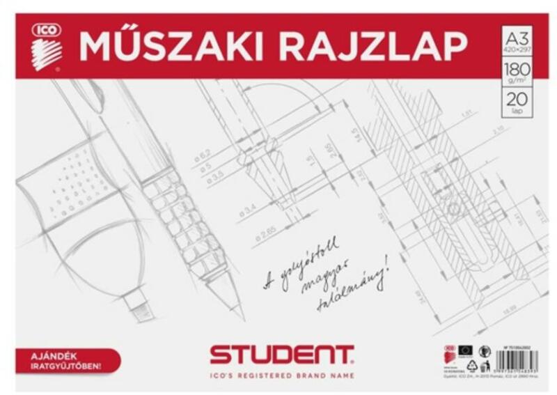 Student rajzlap A3 (7510042002)