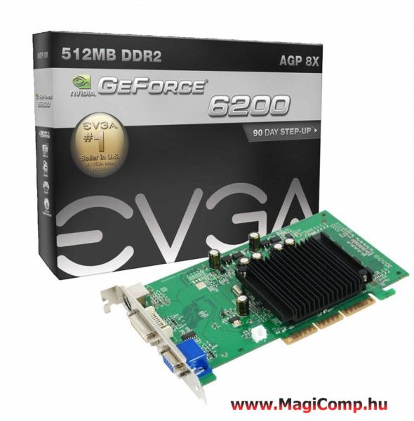 EVGA GeForce 6200 512MB GDDR2 AGP (512-A8-N403-LR) Placa video Preturi -  EVGA GeForce 6200 512MB GDDR2 AGP (512-A8-N403-LR) Placa video Magazine