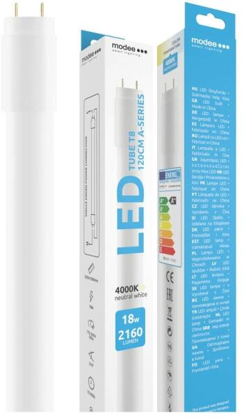 Smart Lighting LED fénycső T8 Glass 18W 1200mm 4000K