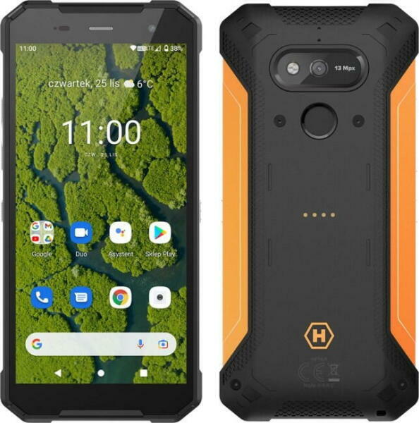 Protecteur D'écran AtFoliX FX-Hybrid-Glass 9H Pour MyPhone Hammer Explorer - Anti-Choc & Anti-Rayures