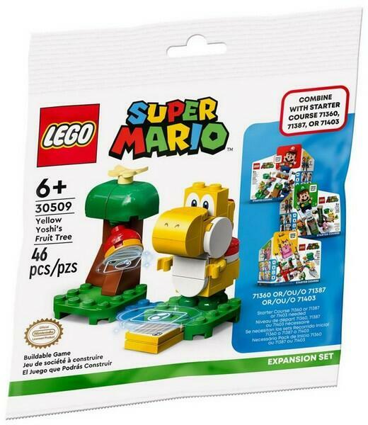 Super Mario™ - Sárga Yoshi gyümölcsfája kiegészítő szett (30509)