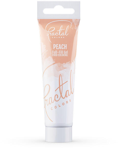 gél állagú ételszínezék - Peach - Barack