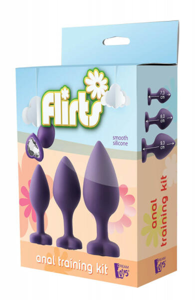 Flirts - Anal Training Kit 3 db-os