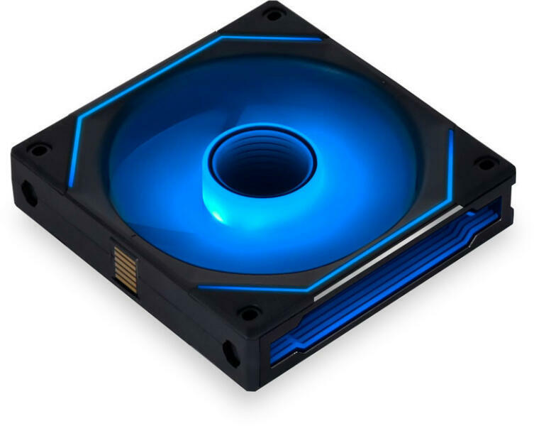 UNI Fan SL Infinity ARGB PWM 120mm 3-pack black (UF-SLIN120-3B)