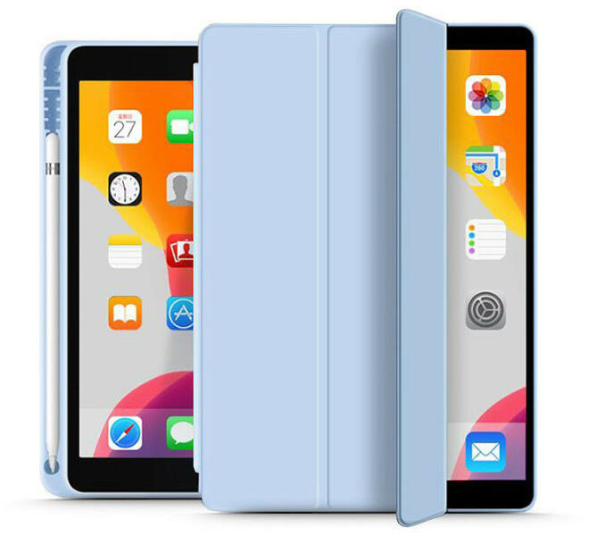 Vásárlás: Tok Apple iPad 10.2 (2019/2020/2021) tablet tok (Smart Case)  on/off funkcióval, Apple Pencil tartóval -Tech-Protect - blue (ECO  csomagolás) - nextelshop Tablet tok árak összehasonlítása, Tok Apple iPad  10 2 2019