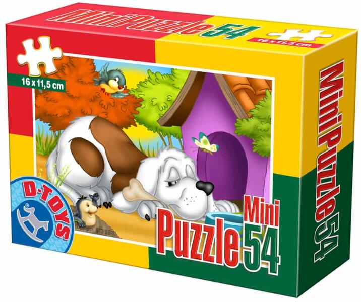 D-Toys Puzzle Cățel - Mini puzzle 54 piese (60464-03) (Puzzle) - Preturi