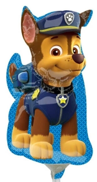 Fólia lufi, mini forma, MANCS ŐRJÁRAT, CHASE, 36 cm