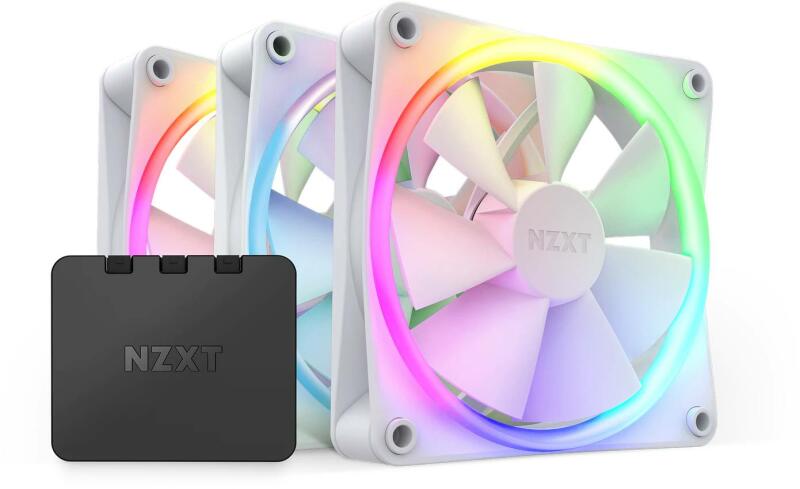 F120 RGB white 3-pack (NZXT-FAN-RF-R12TF-W1)