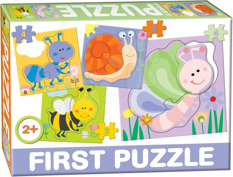 Baby First - Rovarok 4 az 1-ben puzzle (639/05)