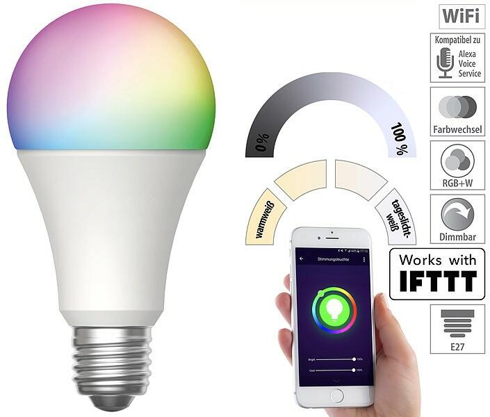 Vásárlás: Lumi Okos világítás Smart Luminea Home Control WLAN RGB fehér és  színes izzó 9W E27 színváltós lámpa LED izzó árak összehasonlítása, Okos  világítás Smart Luminea Home Control WLAN RGB fehér és