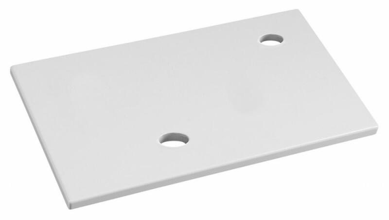 Sapho Minor jobbos öntött márvány pult 40x22 cm, fehér MR405 (MR405)