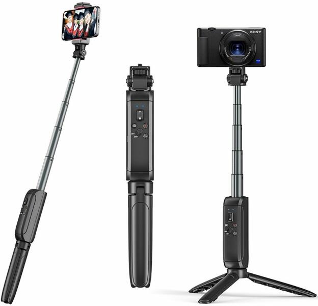 Ulanzi MT-40 Bluetooth Teleszkópos Mobiltelefon Monopod-Tripod-Selfiebot  Állvány (33-53cm) (2460) vásárlás, olcsó Fényképező, kamera állvány árak,  akciók