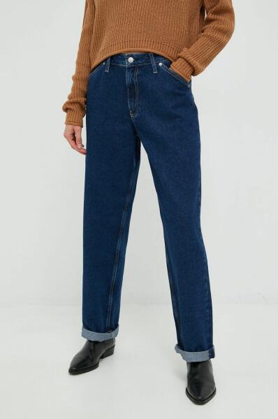 Vásárlás: Calvin Klein Jeans farmer női, közepes derékmagasságú - sötétkék 27  Női farmernadrág árak összehasonlítása, farmer női közepes derékmagasságú  sötétkék 27 boltok