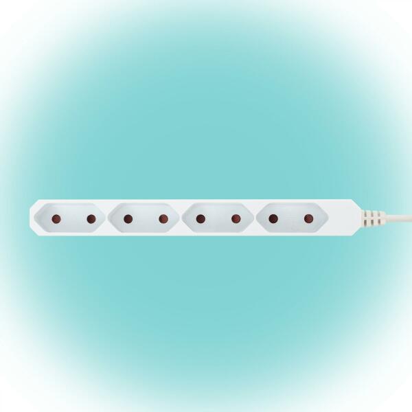 4 Plug 3 m (NV 4E-3/WH)