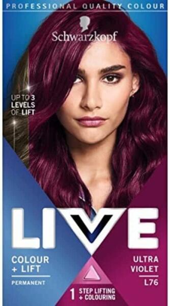 Schwarzkopf Live Colour + Lift Трайна крем боя за коса с изсветляващ ефект  L77 Страстно розов Бои за коса, оцветители за коса Цени, оферти и мнения,  списък с магазини, евтино Schwarzkopf Live