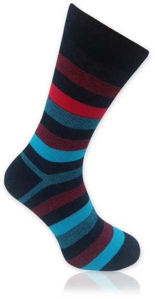 Vásárlás: Willsoor Férfi sötétkék zokni kék és piros csíkos mintával 14085  Férfi zokni árak összehasonlítása,  Férfisötétkékzoknikékéspiroscsíkosmintával14085 boltok