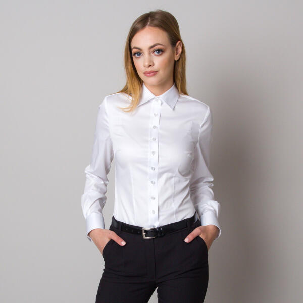 Vásárlás: Willsoor fehér női ing gyöngygombokkal 12909 Blúz árak  összehasonlítása, fehérnőiinggyöngygombokkal12909 boltok