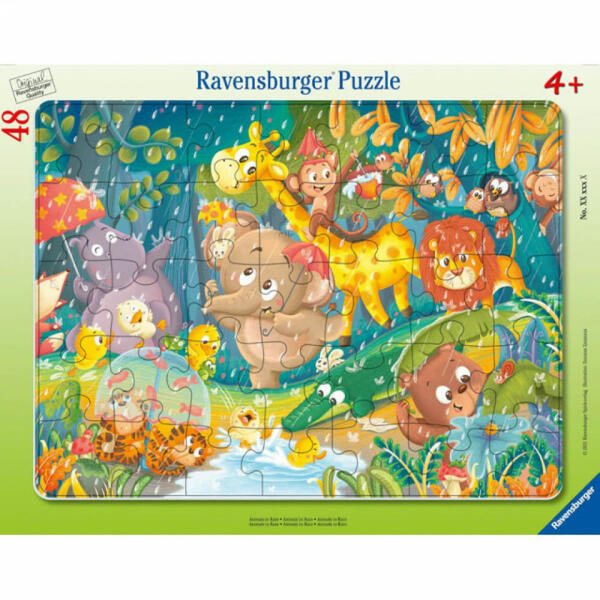 Ravensburger Puzzle Tip Rama Jungla, 48 Piese (RVSPC05177) - ejuniorul ( Puzzle) - Preturi