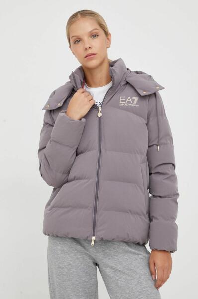 Vásárlás: EA7 Emporio Armani rövid kabát női, szürke, téli - lila M Női  dzseki árak összehasonlítása, rövid kabát női szürke téli lila M boltok
