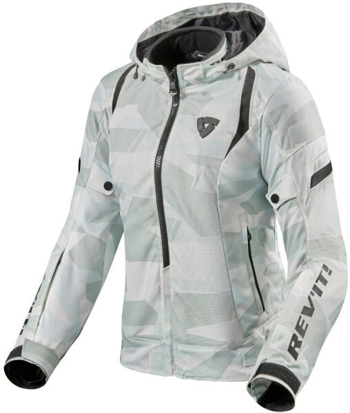 Vásárlás: Revit Flare 2 női motoros kabát szürke-fehér Motoros kabát árak  összehasonlítása, Flare 2 női motoros kabát szürke fehér boltok