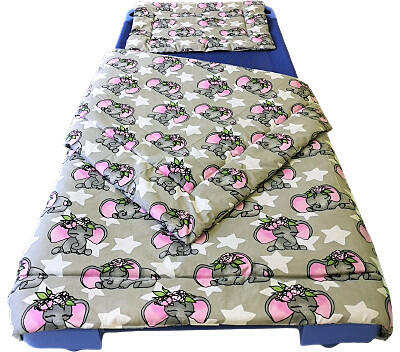 Vásárlás: Gyermek ágynemű garnitúra ovis 90x130 cm méretben - szürke -  rózsaszín elefánt mintás Ágyneműhuzat árak összehasonlítása, Gyermek ágynemű  garnitúra ovis 90 x 130 cm méretben szürke rózsaszín elefánt mintás boltok