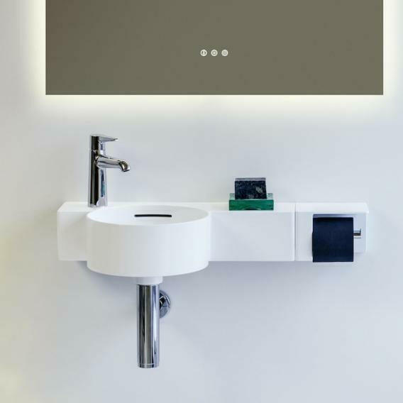 Val 55x31,5 cm left matt white (H8152837571051)