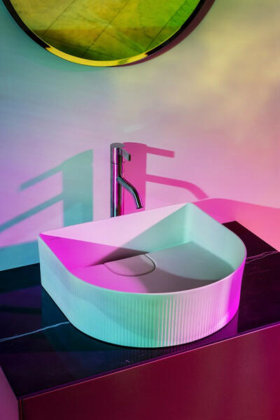 Sonar 41x36,5 cm matt white (H8123437571121)