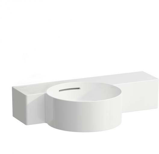 Val 55x31,5 cm left white (H8152830001091)