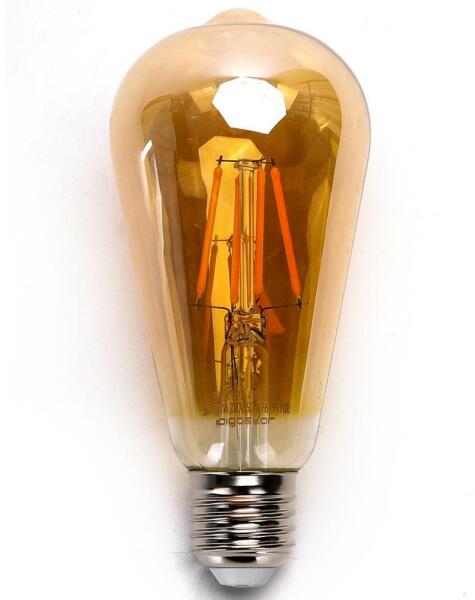B. V. LED Izzó ST64 E27/4W/230V 2200K - Aigostar AI0125 (AI0125)
