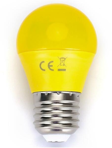 B. V. LED Izzó G45 E27/4W/230V sárga - Aigostar AI0109 (AI0109)
