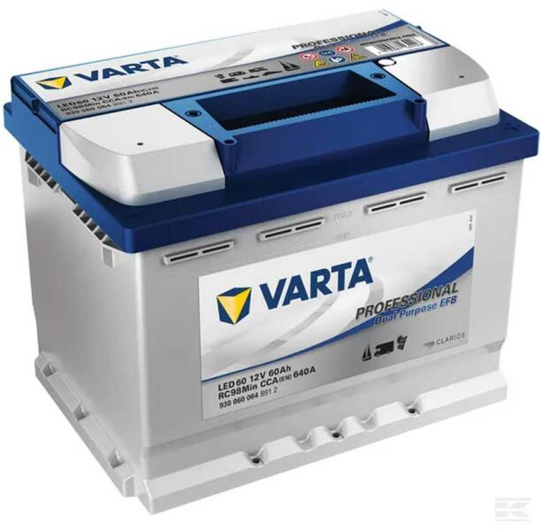 60Ah 640A right+ (930 060 064)