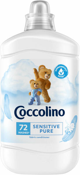 Vásárlás: Coccolino Sensitive Pure 1,8 l - 72 mosás Textilöblítő árak  összehasonlítása, Sensitive Pure 1 8 l 72 mosás boltok