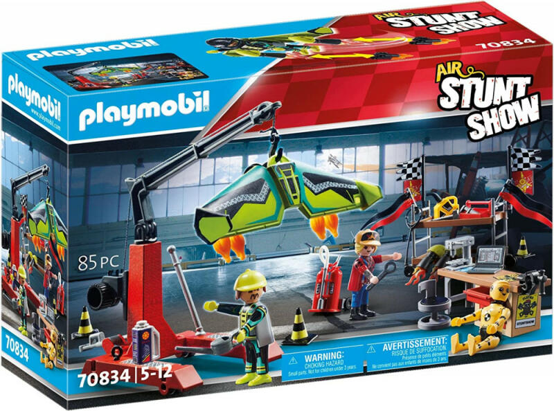 Vásárlás: Playmobil Air Stuntshow - Szervízállomás (70834) Playmobil árak  összehasonlítása, Air Stuntshow Szervízállomás 70834 boltok