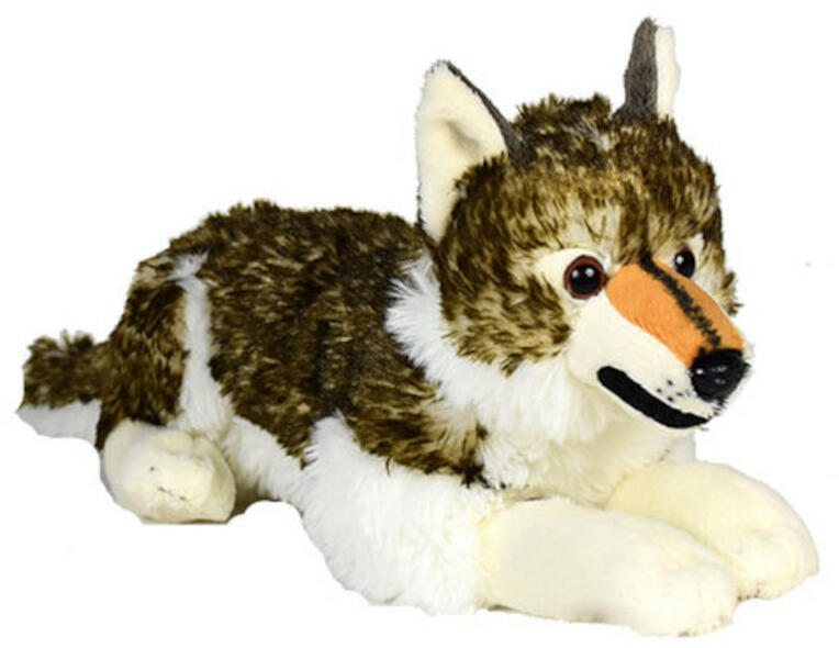 Fekvő farkas 28 cm
